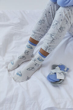 Womensecret Набор из 3 пар носков с принтом «Каспер» цветной
