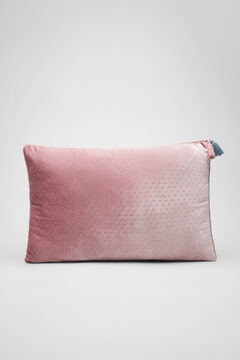Womensecret Велюровая подушка розового цвета со стразами розовый 