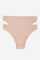 Womensecret 2 microfiber brazilian panties pack бежевый