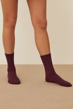 Womensecret носки средней длины  красный