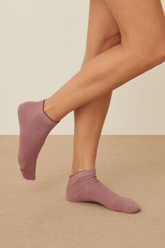 Womensecret Набор из 3 пар коротких носков разных цветов цветной