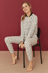 Womensecret Серая пижама с пятнами «101 далматинец» серый