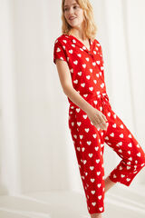 Womensecret Пижама в рубашечном стиле «Снупи» цветной