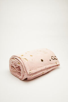 Womensecret Розовое одеяло из флиса «Гарри Поттер» розовый 